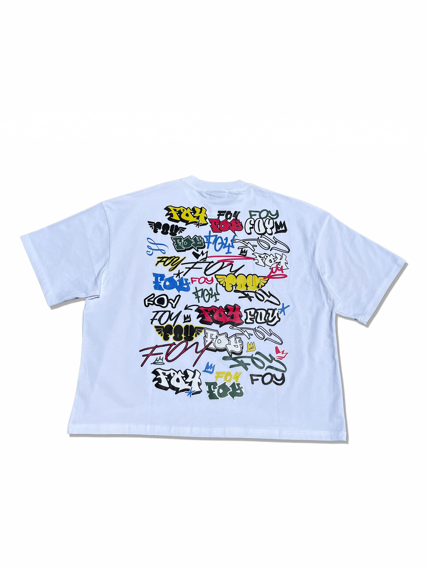 GRAFFITI CROP TEE